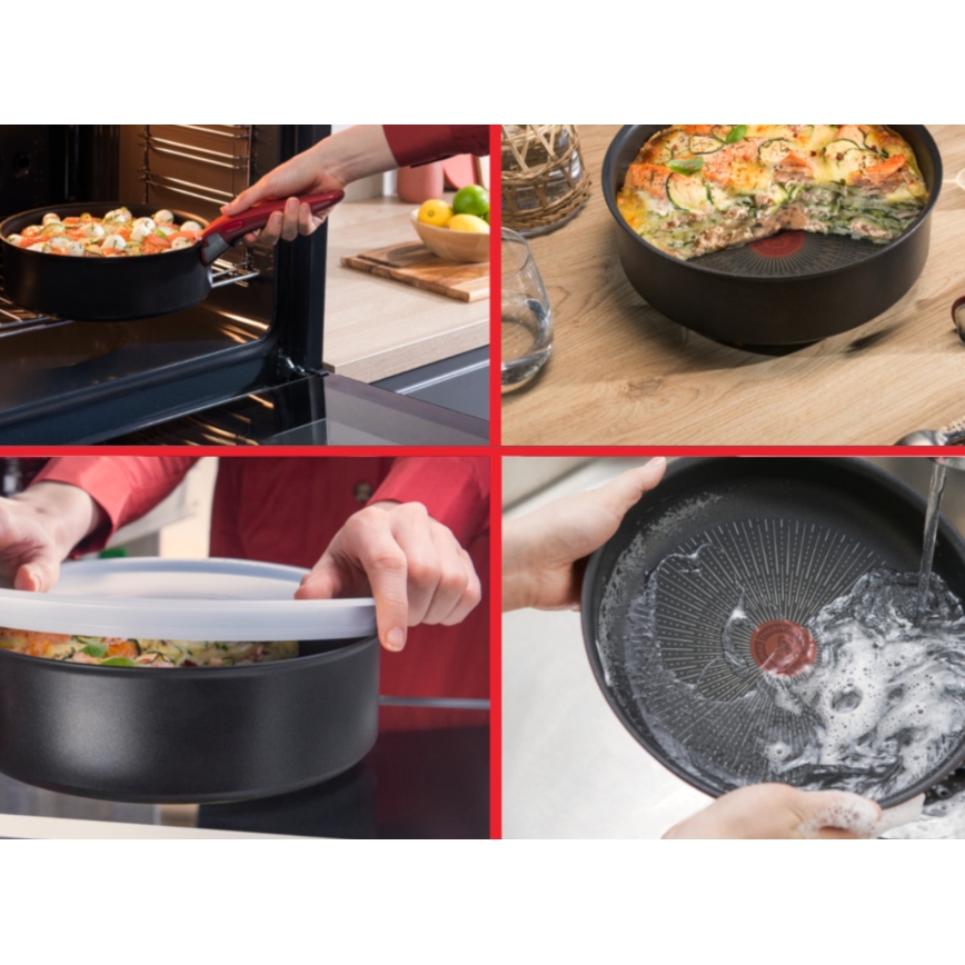 Tefal - 3 vnt. keptuvių rinkinys INGENIO SO'LIGHT