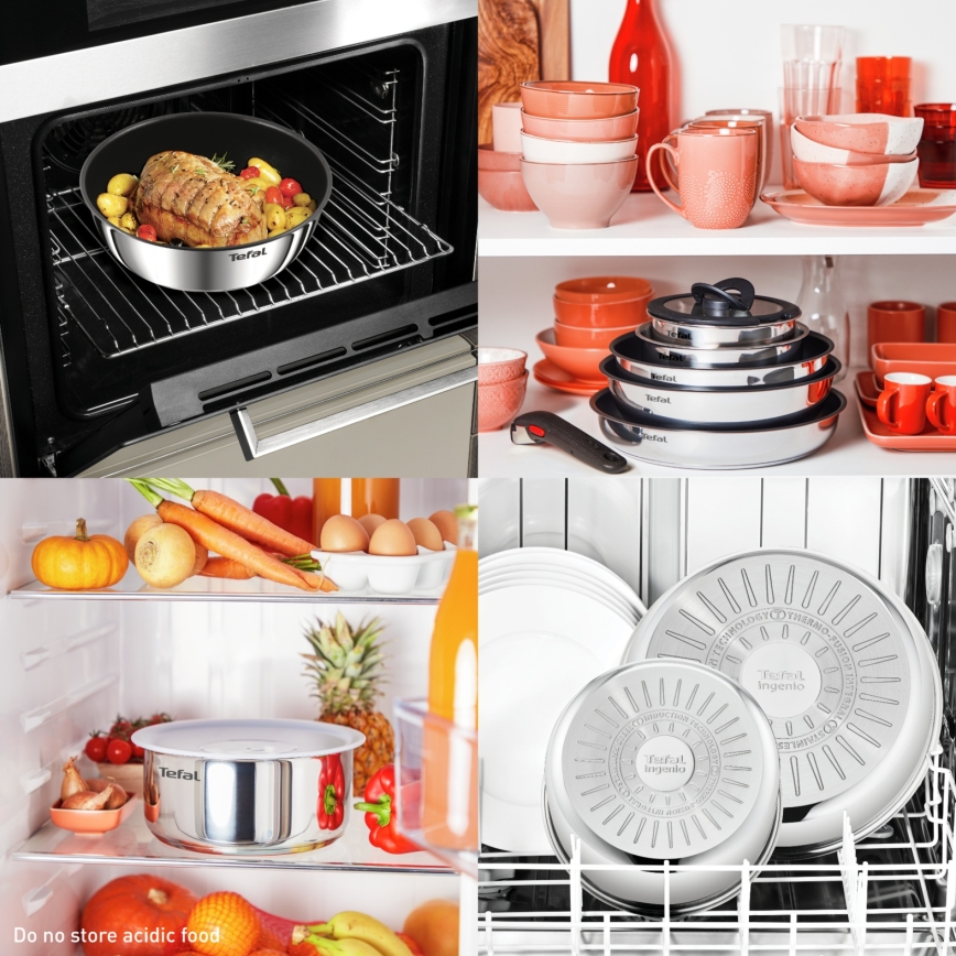 Tefal - 4 dalių indų rinkinys EMOTION MAX
