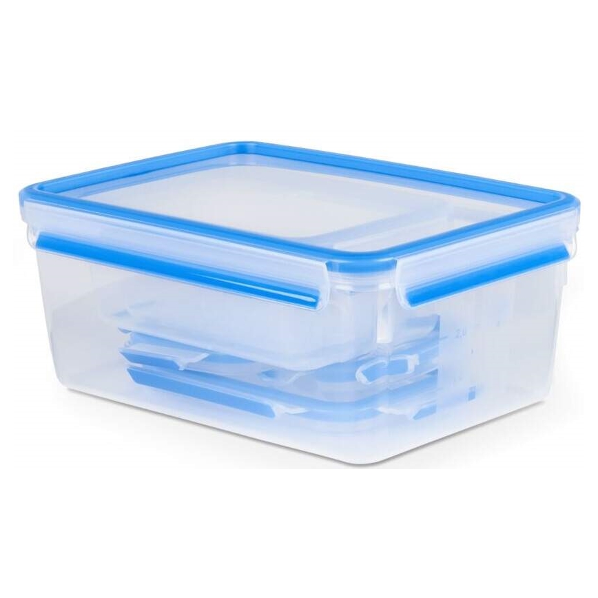 Tefal - 5 dalių maisto talpyklų rinkinys MASTER SEAL FRESH mėlynas