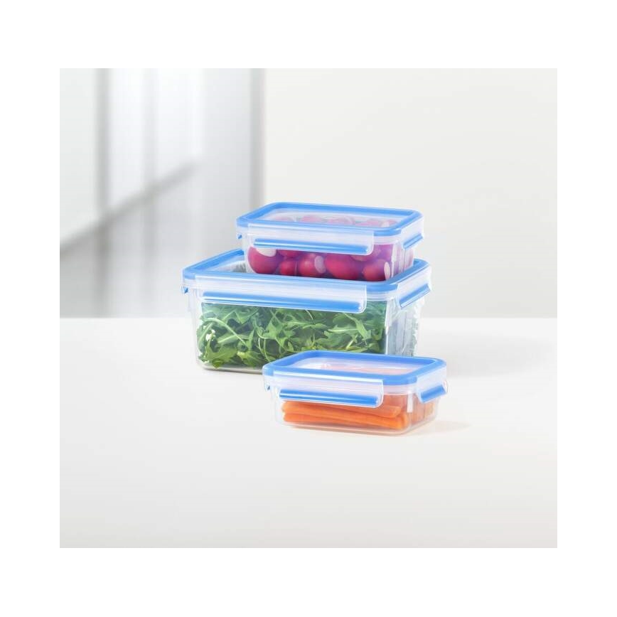Tefal - 5 dalių maisto talpyklų rinkinys MASTER SEAL FRESH mėlynas