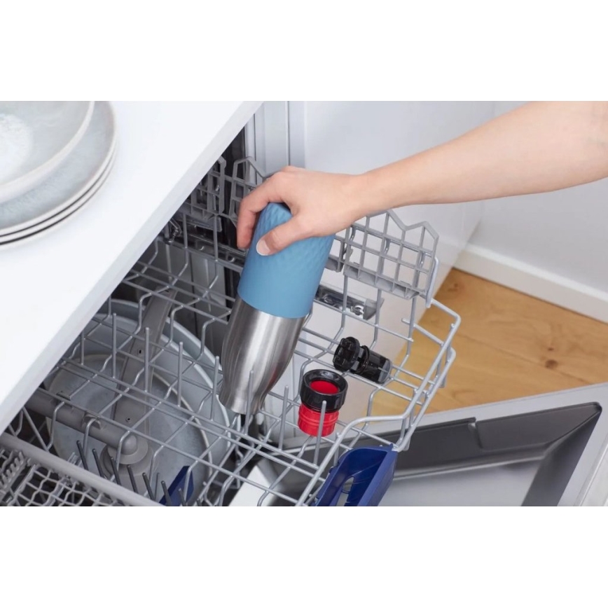 Tefal - Butelis 500 ml BLUDROP nerūdijančio plieno/mėlynas