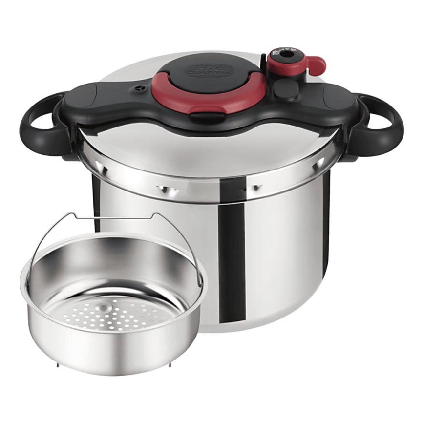 Tefal - 7,5 l slėginis puodas CLIPSO MINUT EASY