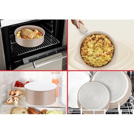 Tefal - 8 dalių indų rinkinys INGENIO DELIGHT