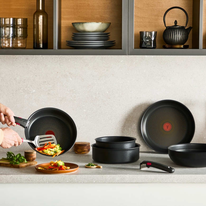 Tefal - 8 dalių INGENIO Excellence Fusion indų rinkinys