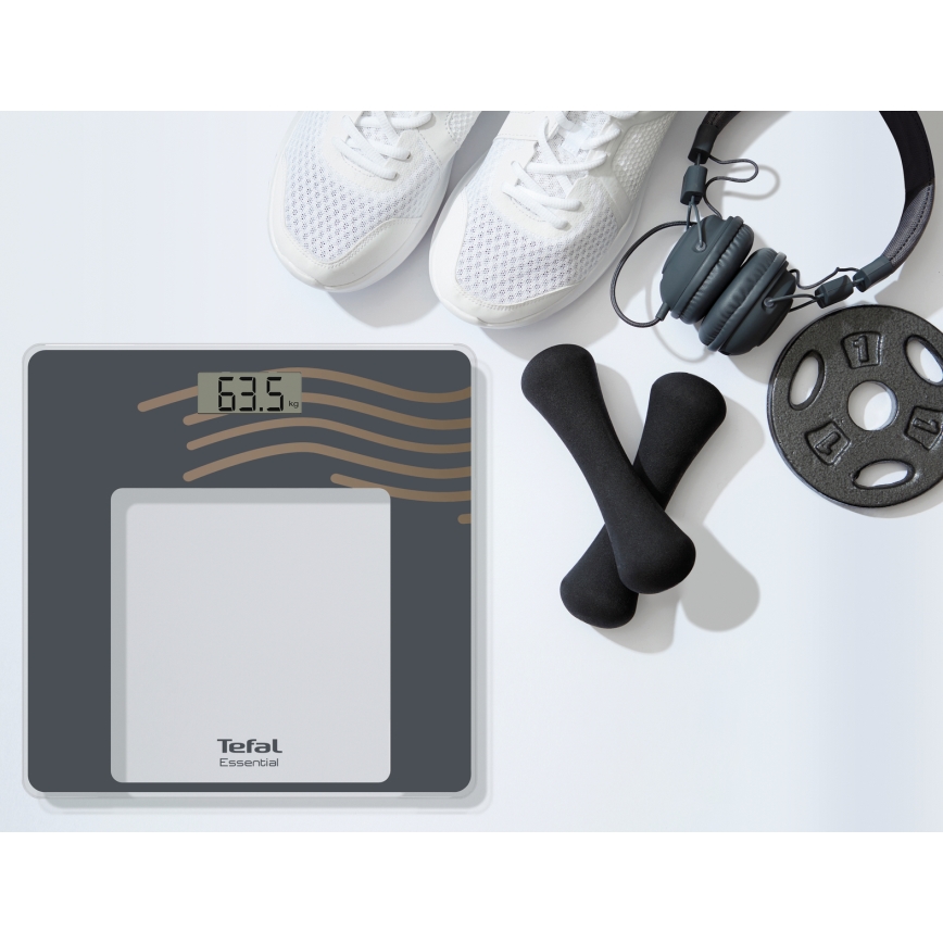 Tefal - Asmeninė svarstyklė Essential DUNES COLLECTION 1xAAA