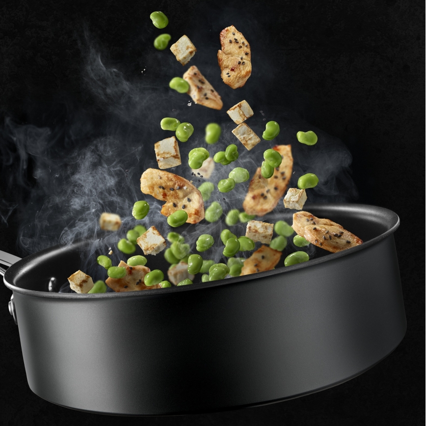 Tefal - Aukšta keptuvė su dangčiu ACCESS 24 cm