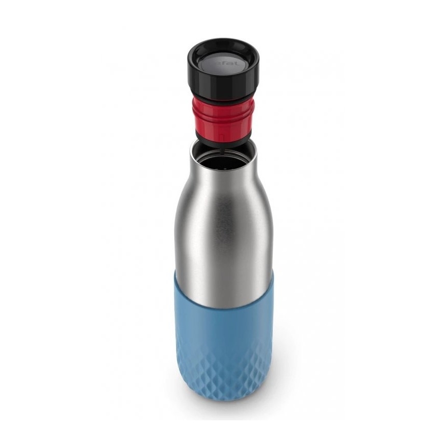Tefal - Bottle 500 ml BLUDROP nerūdijantis/mėlyna