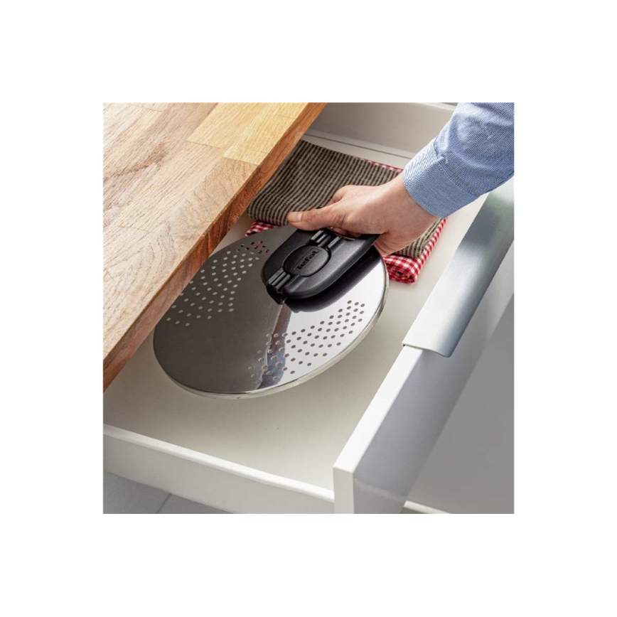 Tefal - Dangtelis su filtru INGENIO nerūdijantis