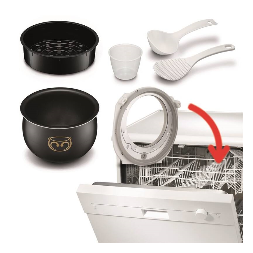 Tefal - Daugiafunkcinis elektrinis puodas FUZZY 750W/230V