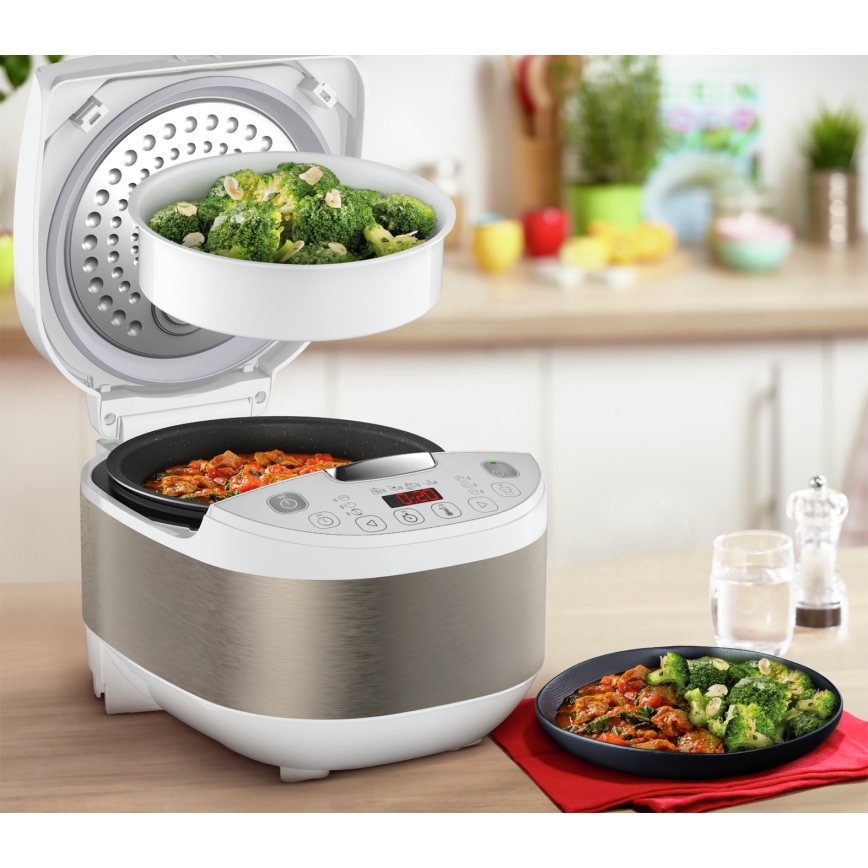 Tefal - Daugiafunkcinis elektrinis puodas SIMPLY COOK PLUS 750W/230V