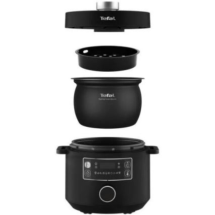 Tefal - Daugiafunkcinis elektrinis puodas TURBO CUISINE 4,8 l 1090W/230V juoda