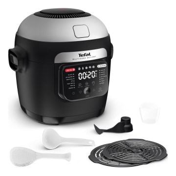 Tefal - Daugiafunkcinis puodas ir karšto oro gruzdintuvas 2 viename MULTICOOK ACTIFRY 1334W/230V 6 l