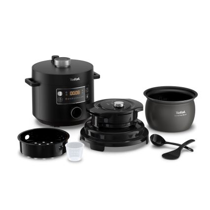 Tefal - Daugiafunkcis elektrinis slėginis puodas 7,6 l 1200W/230V juodas