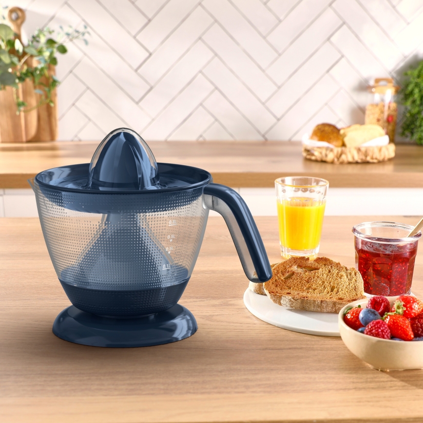 Tefal - Elektrinis citrusų sulčiaspaudė MORNING CITRUS PRESS 0,8 l 25W/230V mėlyna