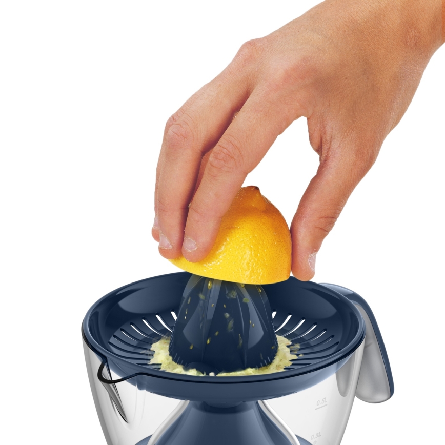 Tefal - Elektrinis citrusų sulčiaspaudė MORNING CITRUS PRESS 0,8 l 25W/230V mėlyna