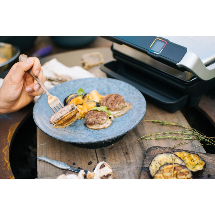 Tefal - Elektrinis grilis OPTIGRILL ELITE 2000W/230V