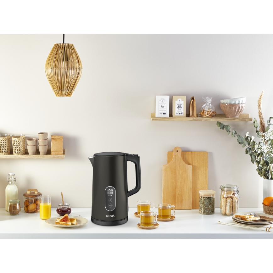 Tefal - Elektrinis virdulys DIGITAL 1,7 l 1800W/230V