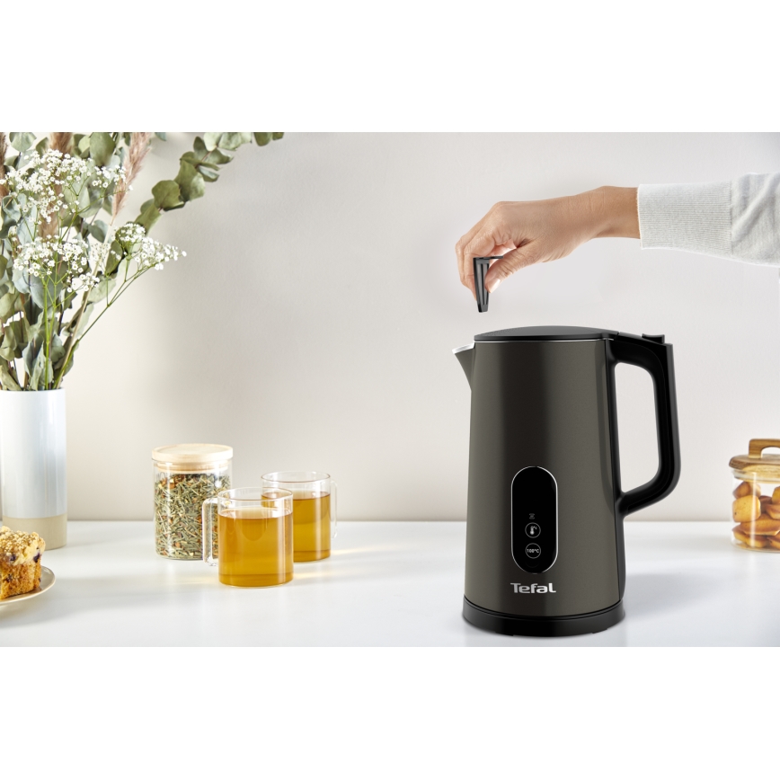 Tefal - Elektrinis virdulys DIGITAL 1,7 l 1800W/230V