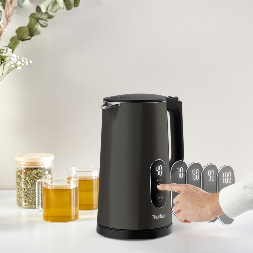 Tefal - Elektrinis virdulys DIGITAL 1,7 l 1800W/230V