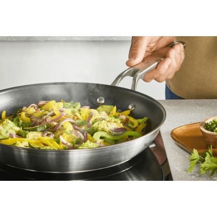 Tefal - EXTREME 28 cm nerūdijančio plieno keptuvė