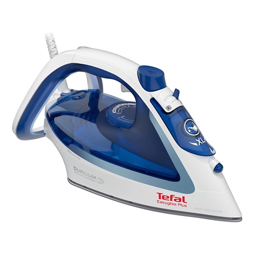Tefal - Garinis lygintuvas STEAM IRONS EASYGLISS 2500W/230V balta/mėlyna
