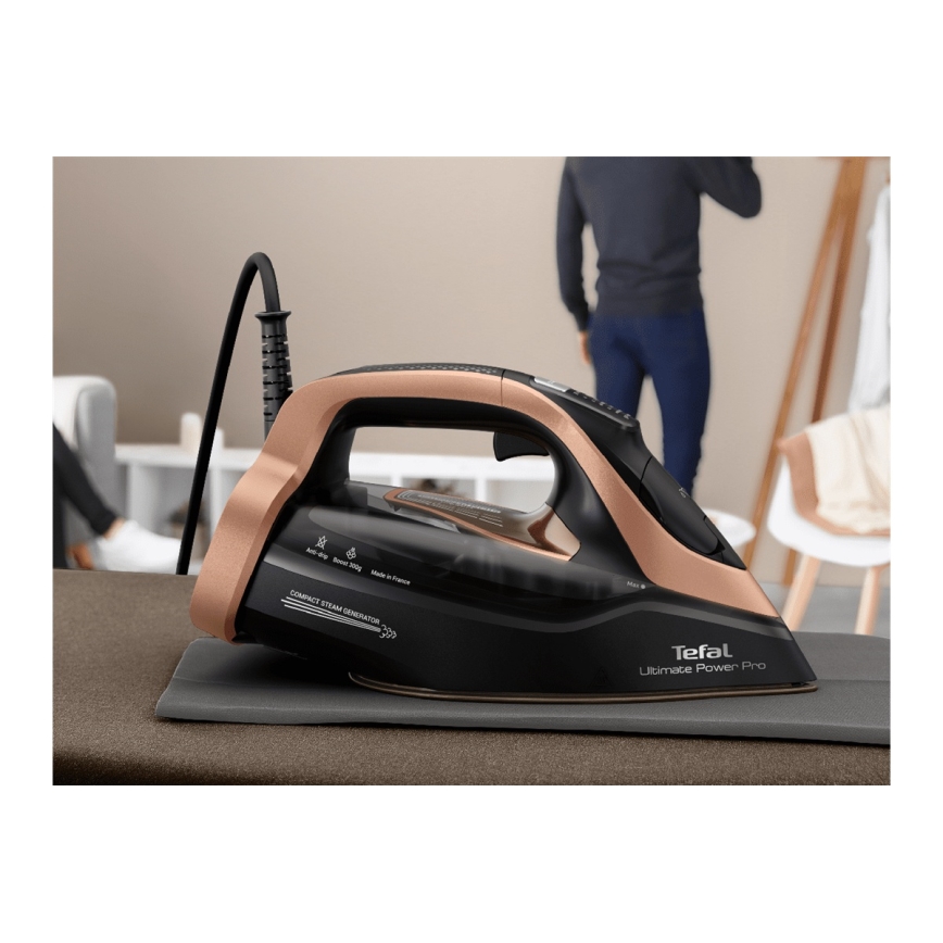 Tefal - Garinis lygintuvas ULTIMATE POWER 3200W/230V varis/juoda