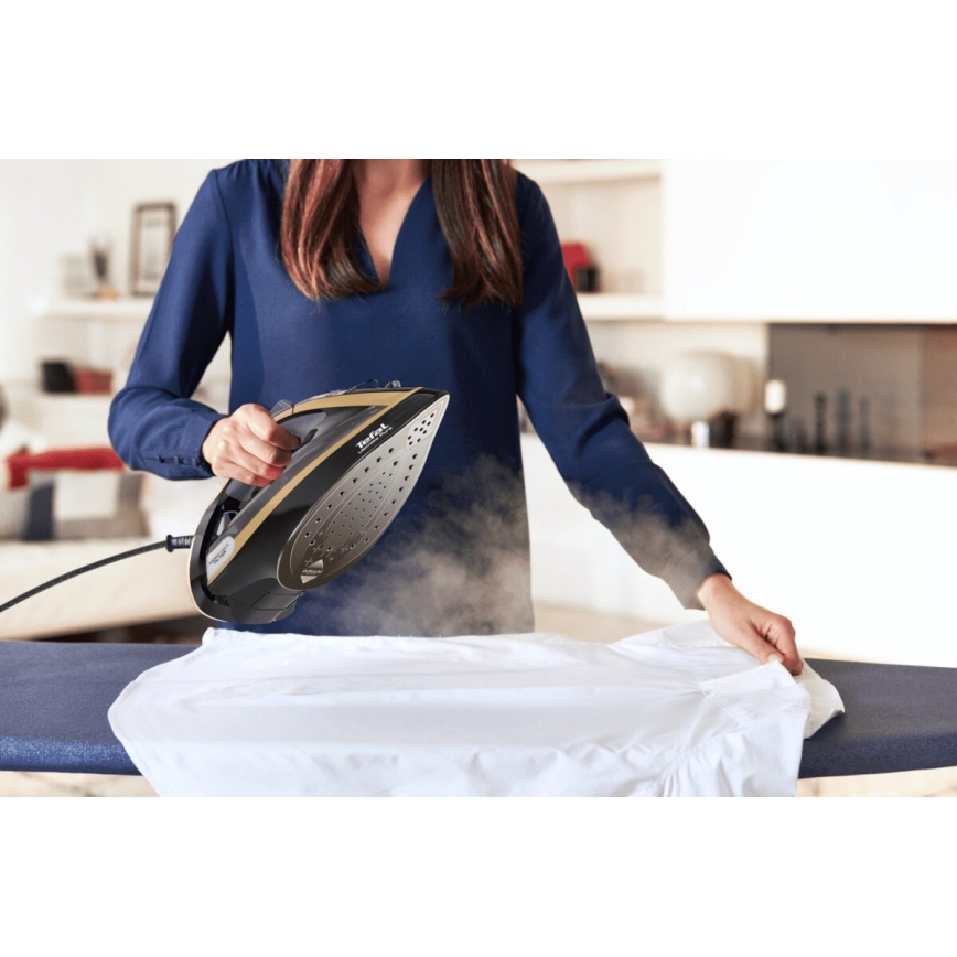 Tefal - Garinis lygintuvas ULTIMATE PURE 3000W/230V auksas/juoda