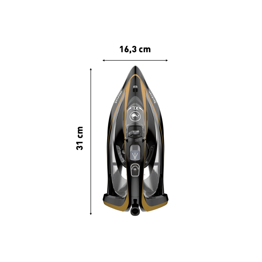 Tefal - Garinis lygintuvas ULTIMATE PURE 3000W/230V auksas/juoda