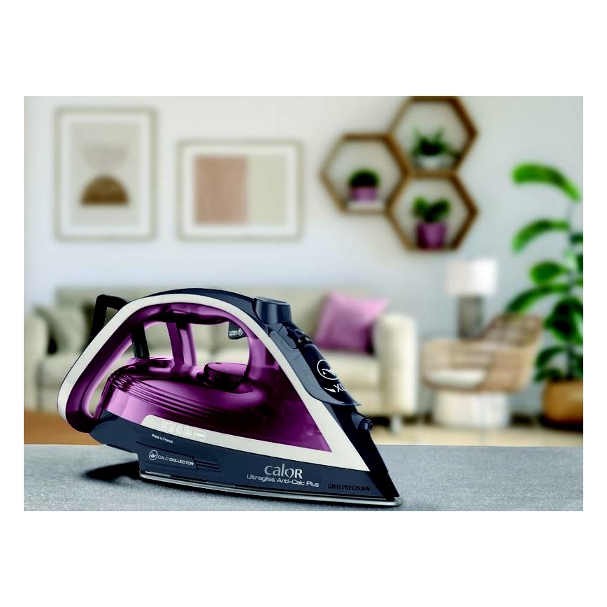 Tefal - Garinis lygintuvas ULTRAGLISS PLUS 2800W/230V bordo/pilka