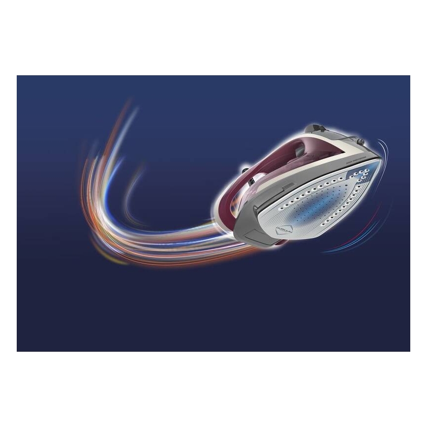 Tefal - Garinis lygintuvas ULTRAGLISS PLUS 2800W/230V bordo/pilka