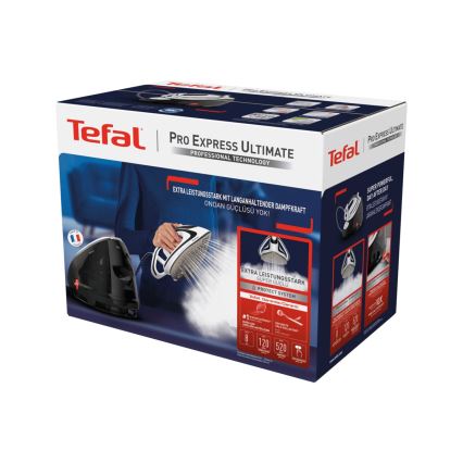Tefal - Garų generatorius EXPREEE ULTIMATE 2600W/230V juoda/balta