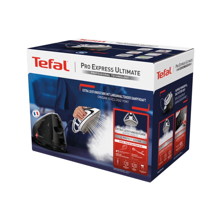Tefal - Garų generatorius EXPREEE ULTIMATE 2600W/230V juoda/balta