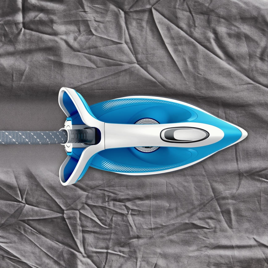 Tefal - Garų generatorius EXPRESS AIRGLIDE 2800W/230V mėlynas