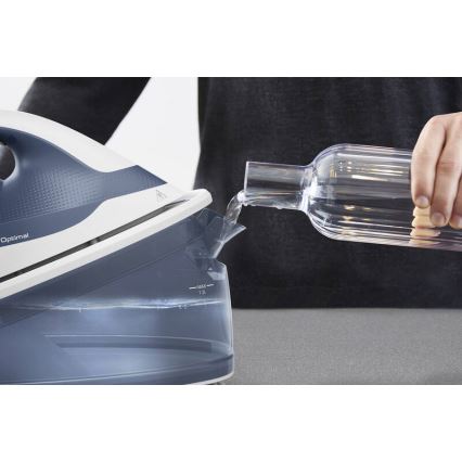 Tefal - Garų generatorius EXPRESS OPTIMAL 2200W/230V mėlyna