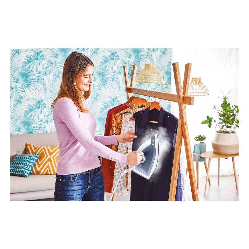 Tefal - Garų generatorius EXPRESS OPTIMAL 2200W/230V mėlyna