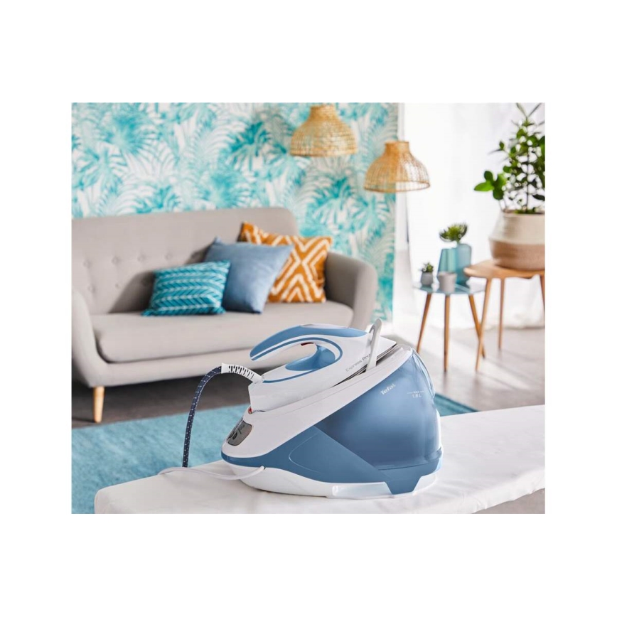 Tefal - Garų generatorius EXPRESS PROTECT 2800W/230V mėlyna