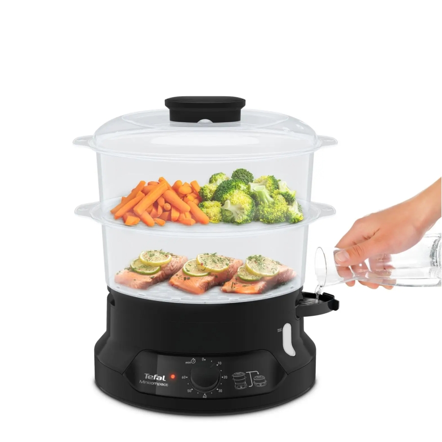 Tefal - Garų puodas 6 l MINI COMPACT 800W/230V