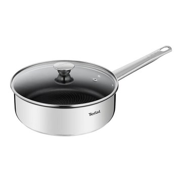 Tefal - Gili keptuvė su dangteliu COOK EAT 24 cm