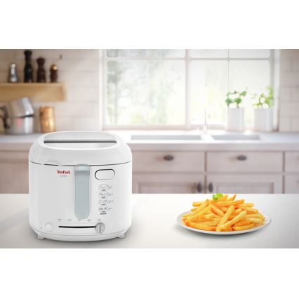 Tefal - Gruzdintuvė 1,8 l FRY UNO 1475W/230V balta