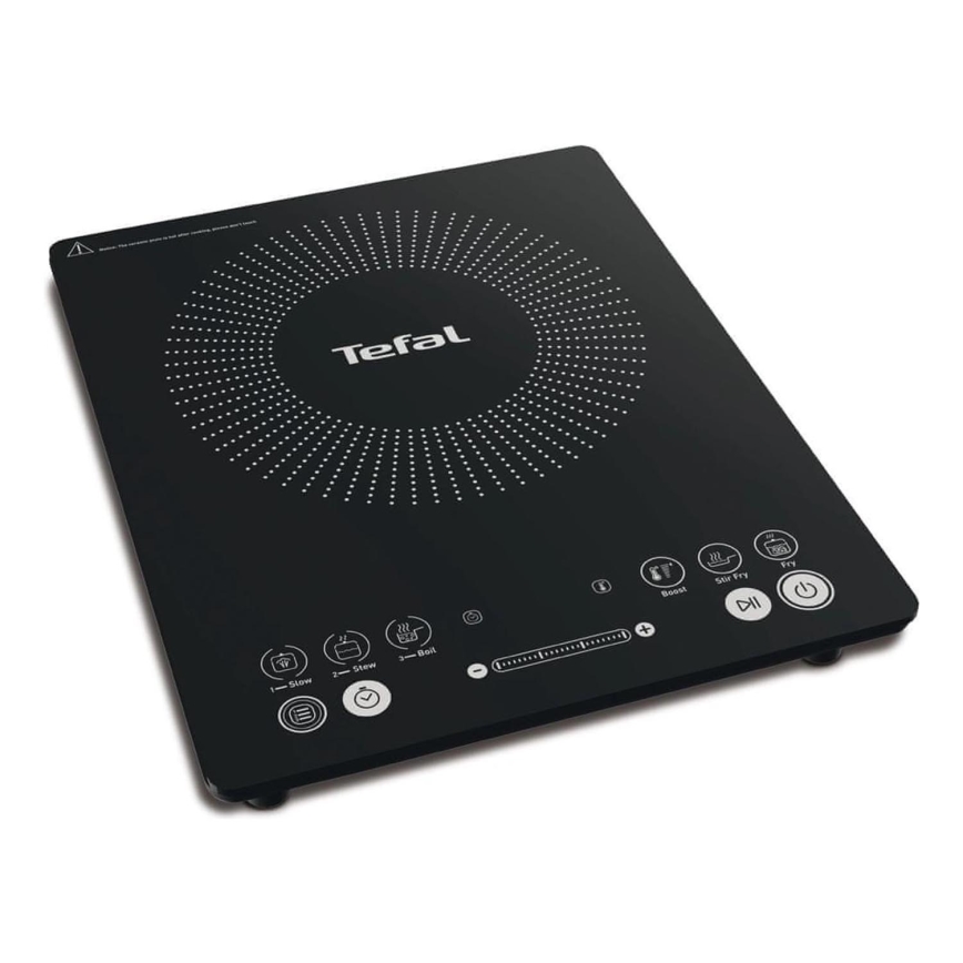 Tefal - Indukcinė viryklė EVERYDAY SLIM 2100W/230V juoda