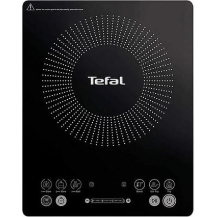 Tefal - Indukcinė viryklė EVERYDAY SLIM 2100W/230V juoda