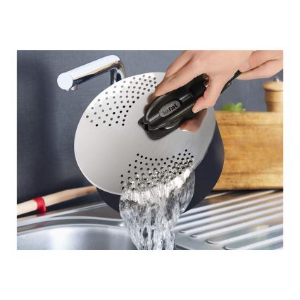 Tefal - Nerūdijančio plieno INGENIO kiaurasamtis su dangčiu
