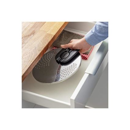 Tefal - Nerūdijančio plieno INGENIO kiaurasamtis su dangčiu
