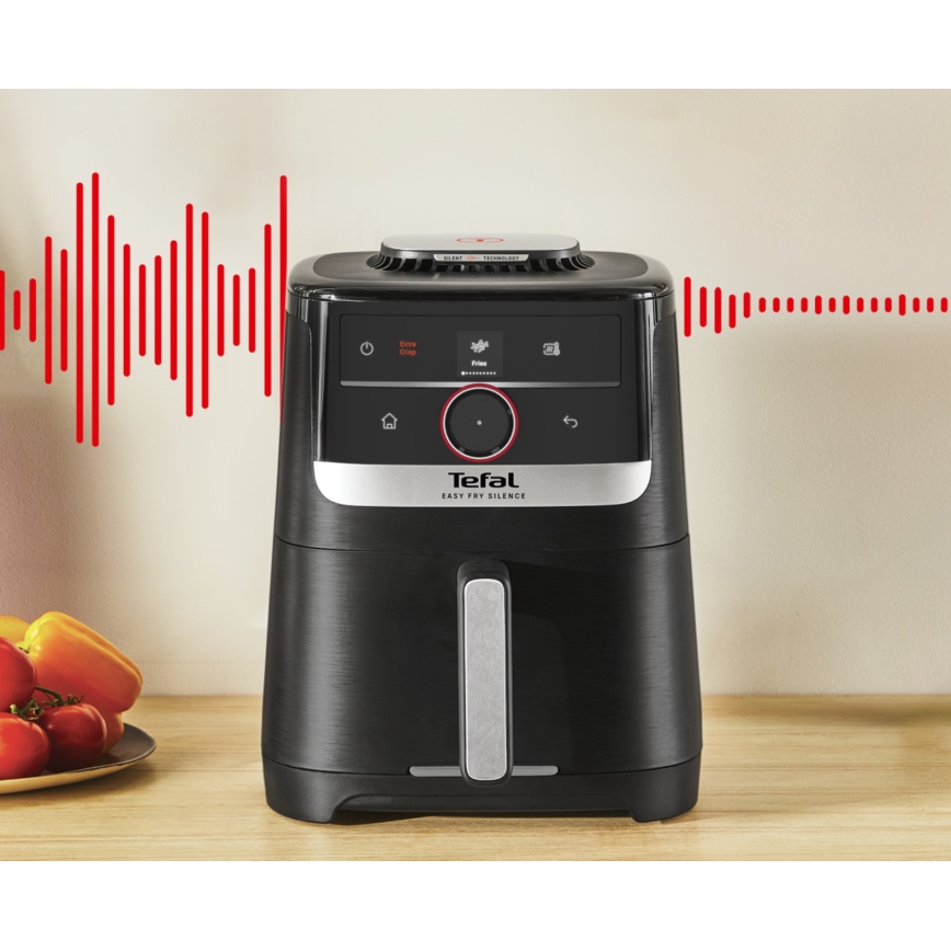 Tefal - Karšto oro gruzdintuvas 5 l EASY FRY SILENCE SMART 1400-1670W/230V