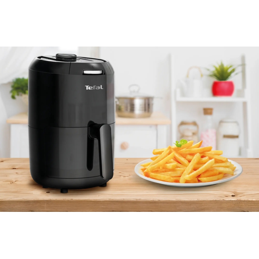 Tefal - Karšto oro gruzdintuvė 1,6 l EASY FRY COMPACT 1030W/230V juoda