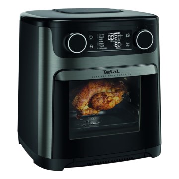 Tefal - Karšto oro gruzdintuvė 15 l EASY FRY 9in1 1800W/230V juoda