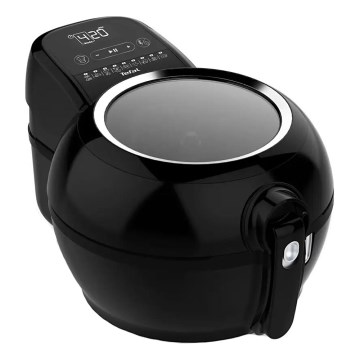 Tefal - Karšto oro gruzdintuvė ACTIFRY GENIUS DUAL MOTION 1,2l 1350W/230V juoda