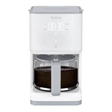 Tefal - Kavos virimo aparatas su LCD ekranu SENSE 1000W/230V balta
