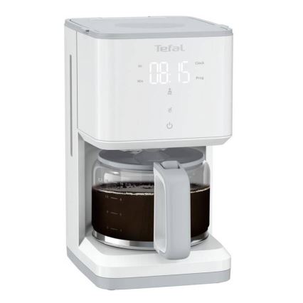 Tefal - Kavos virimo aparatas su LCD ekranu SENSE 1000W/230V balta