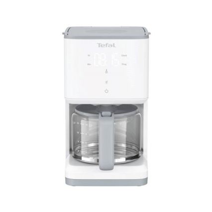 Tefal - Kavos virimo aparatas su LCD ekranu SENSE 1000W/230V balta